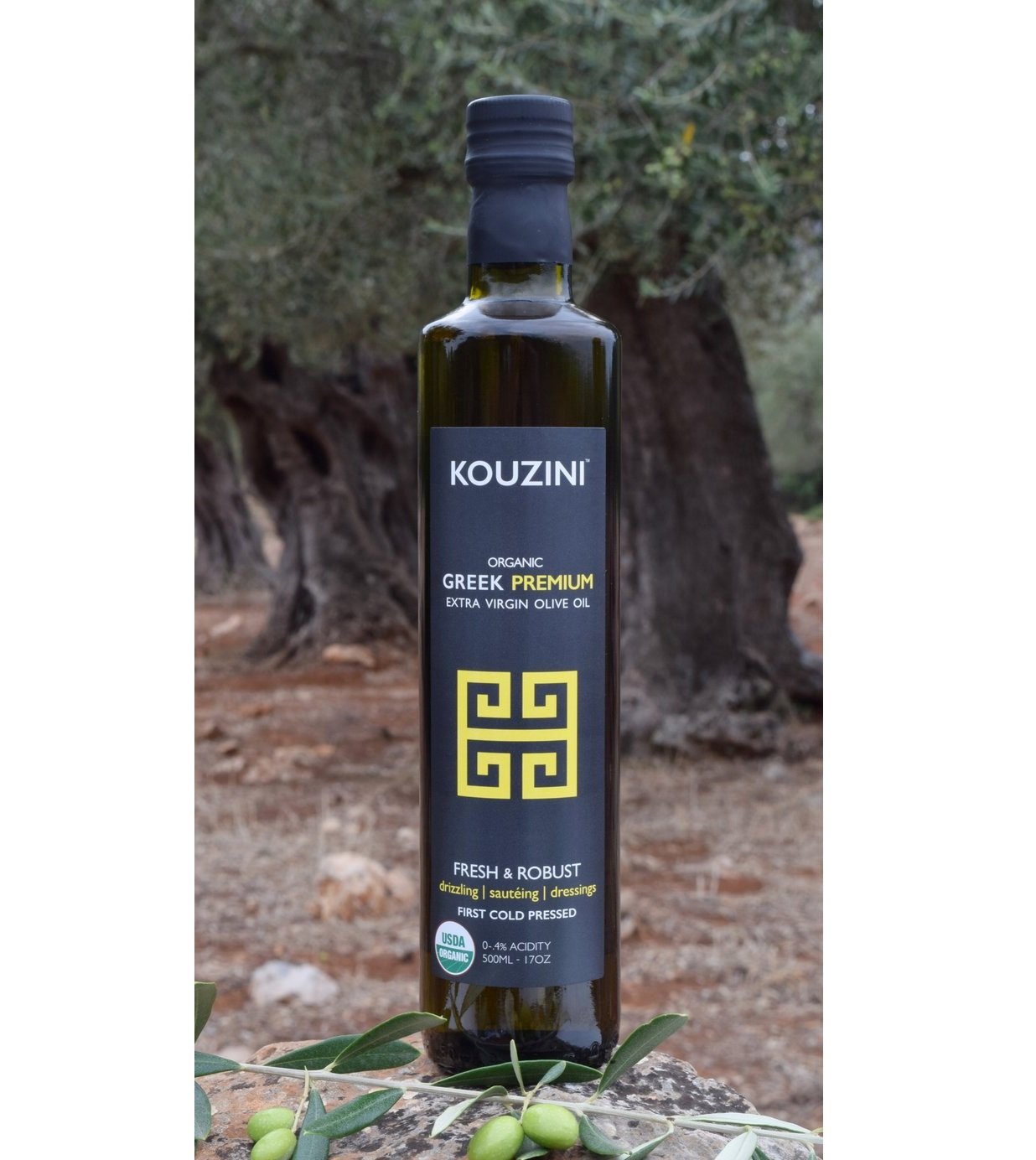 Greek Organic Extra Virgin Olive Oil Ultra Premium