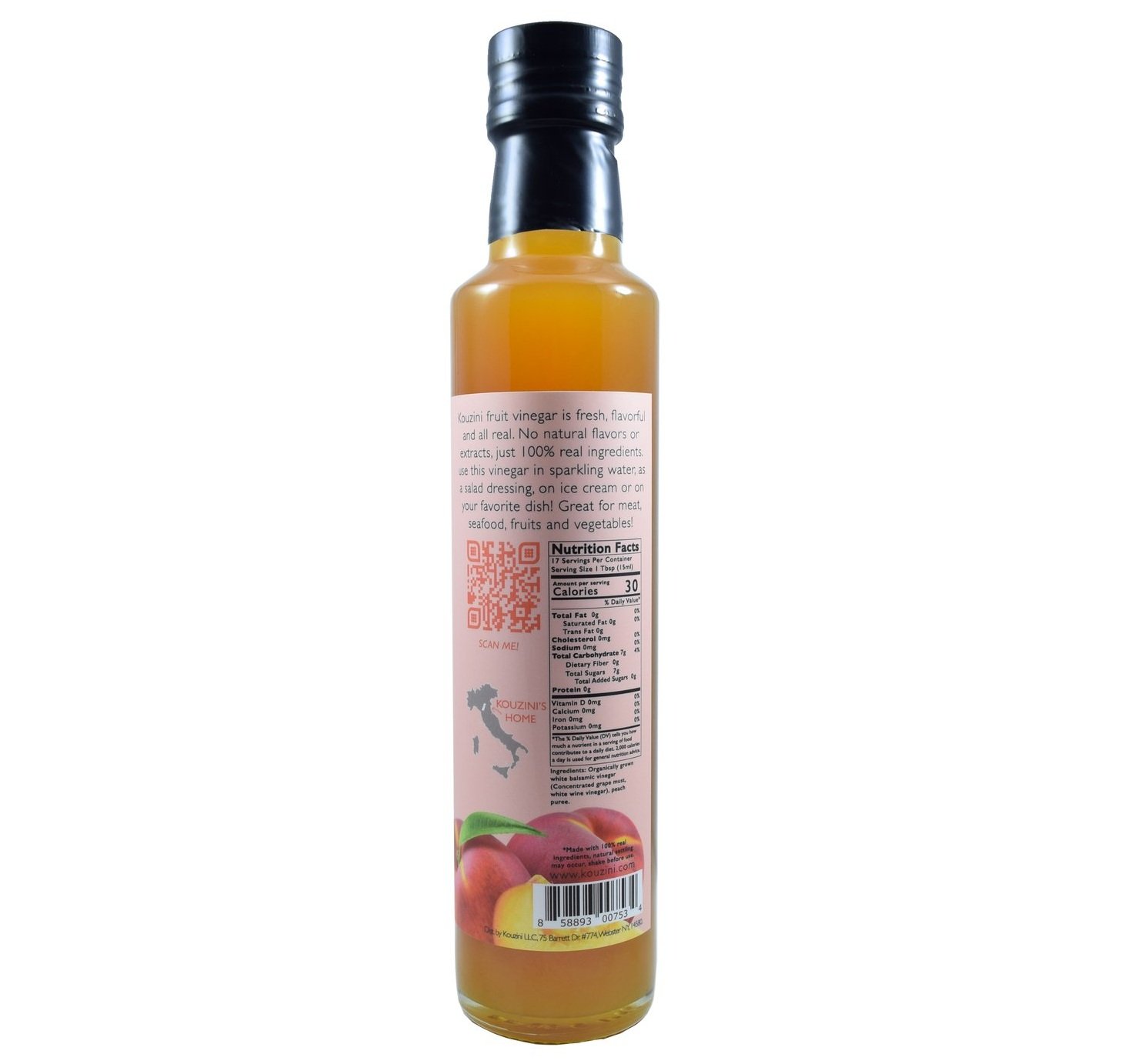 Peach Fruit Vinegar - Image 2