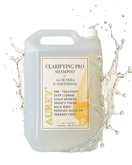 Aurey Clarifying Pro Shampoo with Aloe Vera & D-Panthenol – 5L