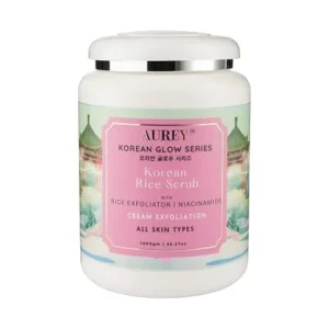 AUREY Korean Rice Scrub – Rice Exfoliator & Niacinamide