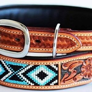 Handcrafted Western Tooled Leather Belt