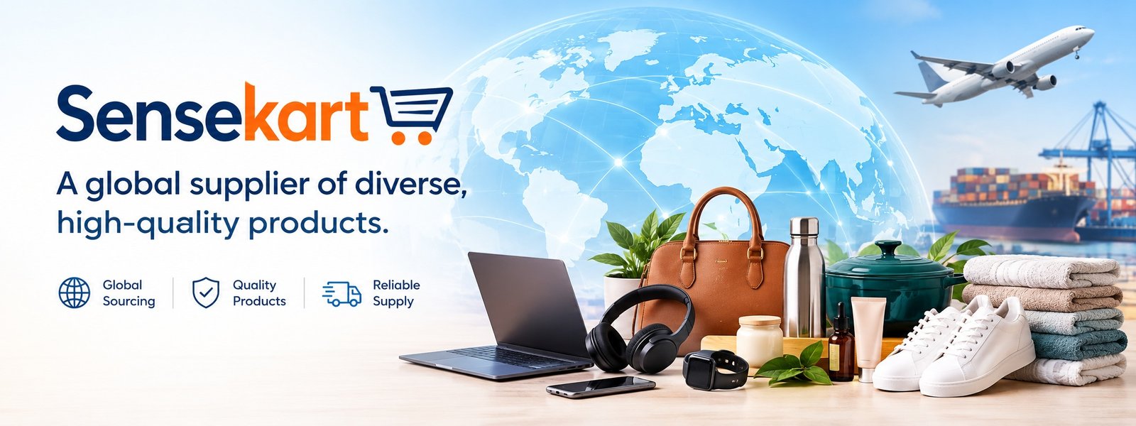 Sensekart is a global supplier of diverse, high-quality products.